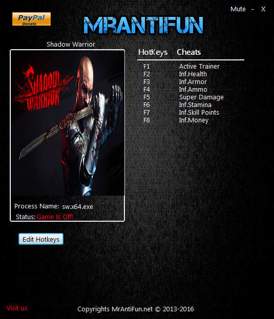 Трейнер +7 для версии 1.5.0.0 от MrAntiFun
