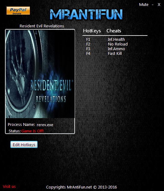 Трейнер +4 для версии 10.17.2016 от MrAntiFun