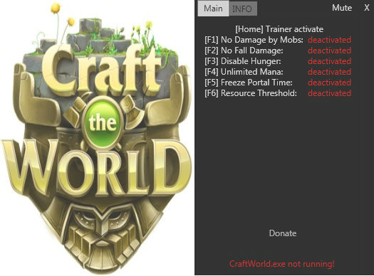 Трейнер +6 для версии 0.9.032 Matze500