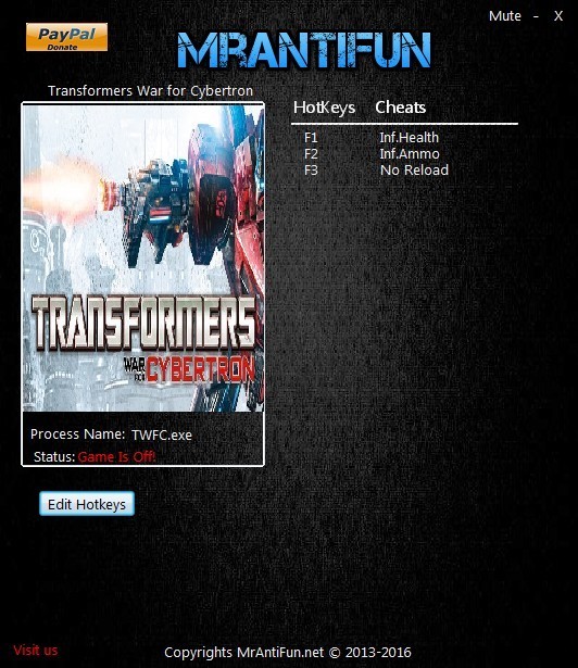 Трейнер +3 для версии 10.06.2016 от MrAntiFun