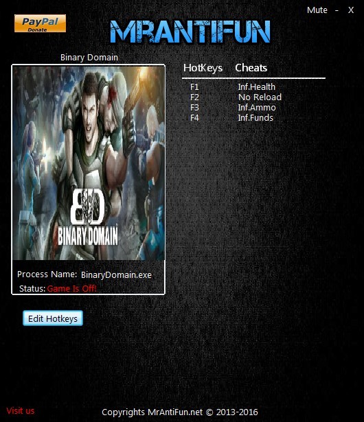 Трейнер +4 для версии 12.28.2016 от MrAntiFun
