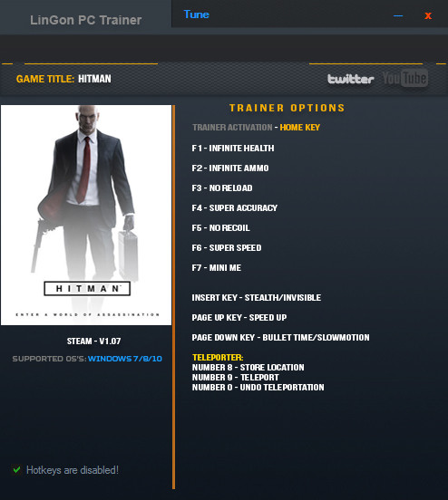 Трейнер +11 для версии 1.07 (эпизод 2) от LinGon