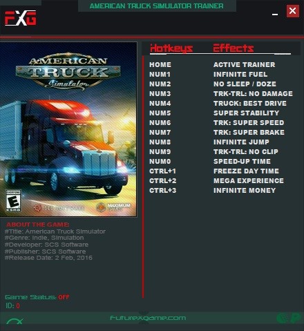 Трейнер +13 для версии 1.31.0.81 от FutureX