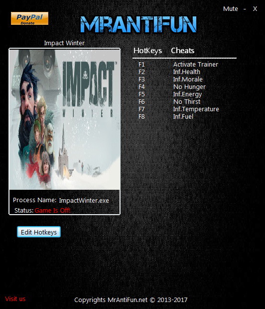 Трейнер +7 для версии 1.0.5 от MrAntiFun