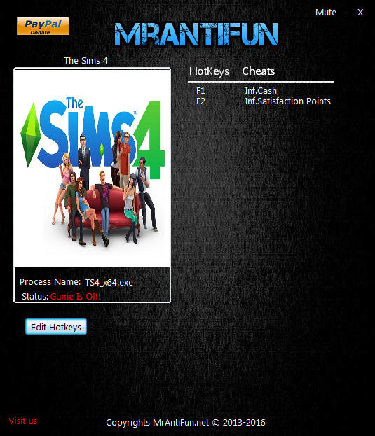 Трейнер +2 для версии 1.24.112.1010 от MrAntiFun