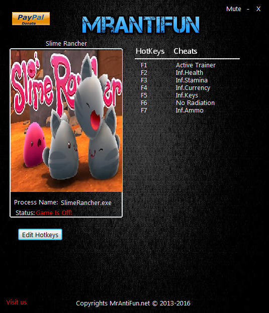 Трейнер +6 для версии 0.3.7 x32-64bit от MrAntiFun
