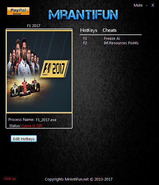 Трейнер +2 для версии 1.06 от MrAntiFun