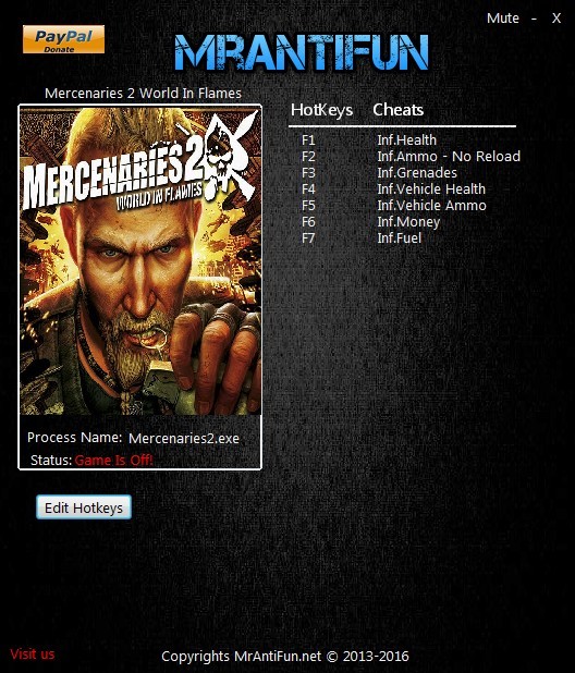 Трейнер +8 для версии 04.03.2017 от MrAntiFun