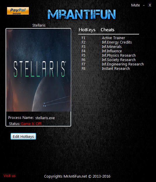 Трейнер +7 для версии 1.00 от MrAntiFun