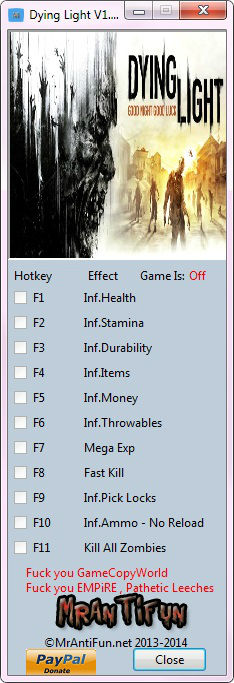 Трейнер +12 для версии 1.2.0 от MrAntiFun #B