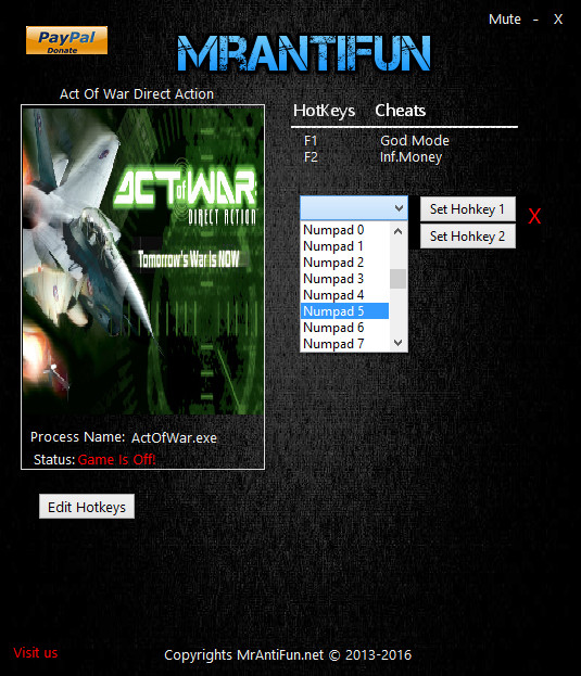 Трейнер +2 для версии 1.06.3 от MrAntiFun