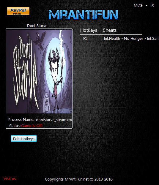 Трейнер +3 для версии 08.05.2016 от MrAntiFun