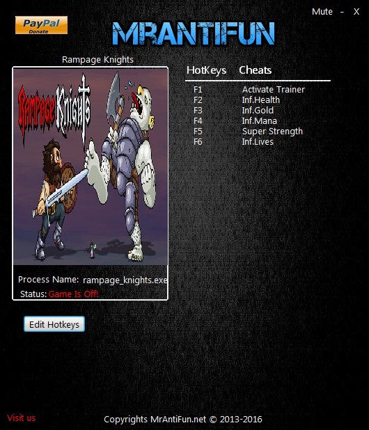 Трейнер +5 для версии 1.8 от MrAntiFun