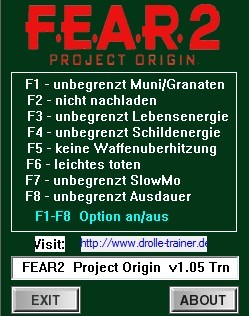 Трейнер +8 для версии 1.05 от dR.oLLe