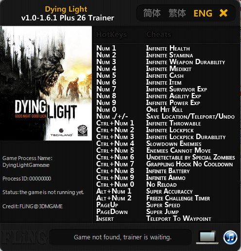 Трейнер +26 для версии 1.6.1 от FLING