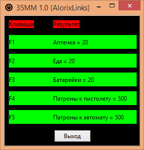 Трейнер +5 для версии 1.0 от AlorixLinks