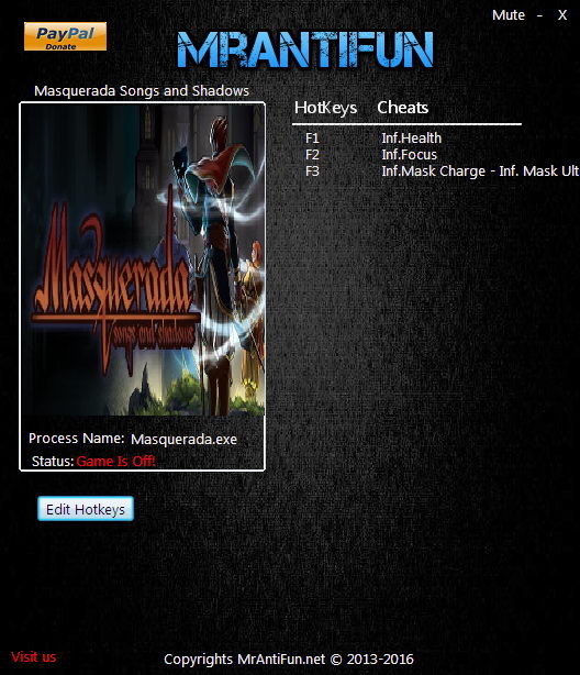 Трейнер +4 для версии 0.95 от MrAntiFun