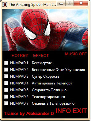 Трейнер +7 для версии 1.0 от Aleksander D