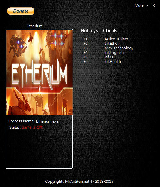 Трейнер +5 для версии 0.0.8952 от MrAntiFun