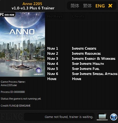 ANNO 2205 V1.3.2441.47119 (трейнер +6) [FLING]