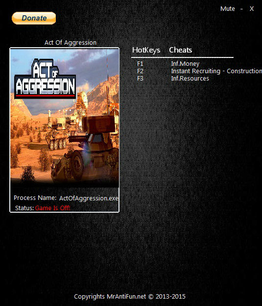 Трейнер +3 для версии Early Access 0.171 от MAF