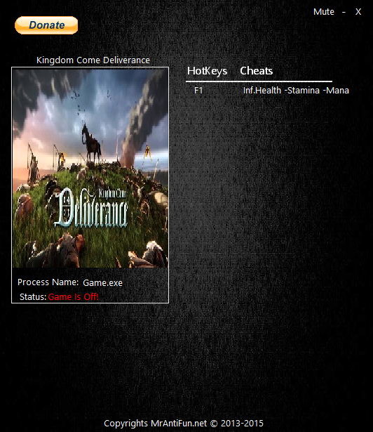Трейнер +3 для версии 8.1 от MrAntiFun