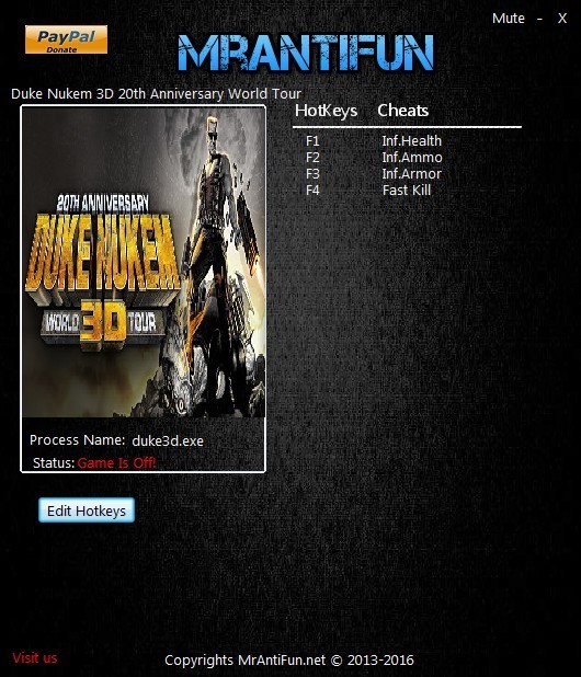 Трейнер +4 для версии 1281109 от MrAntiFun