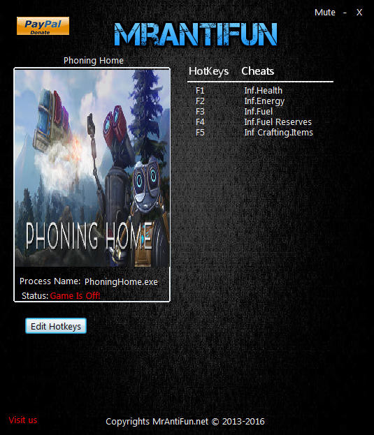 Трейнер +5 для версии 02.13.2017 от MrAntiFun