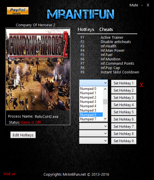 Трейнер +7 для версии 4.0.0.21567 от MrAntiFun