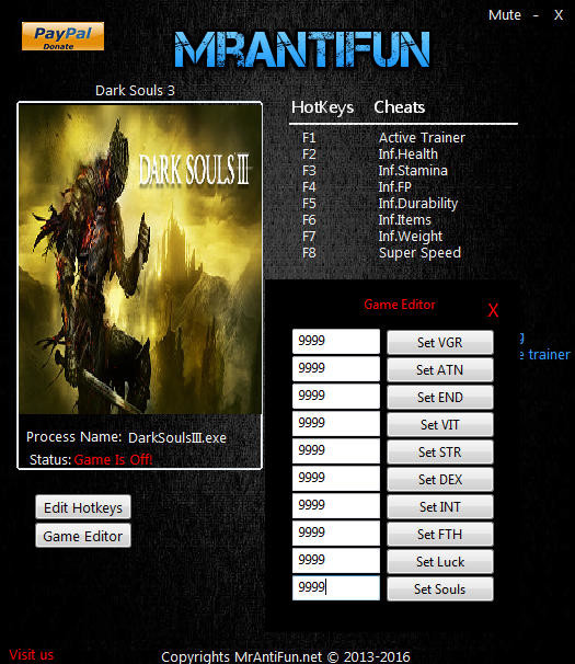 Трейнер +17 для версии 1.12 от MrAntiFun