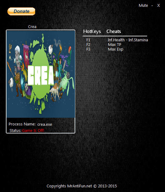 Трейнер +4 для версии 0.31.1 от MrAntiFun