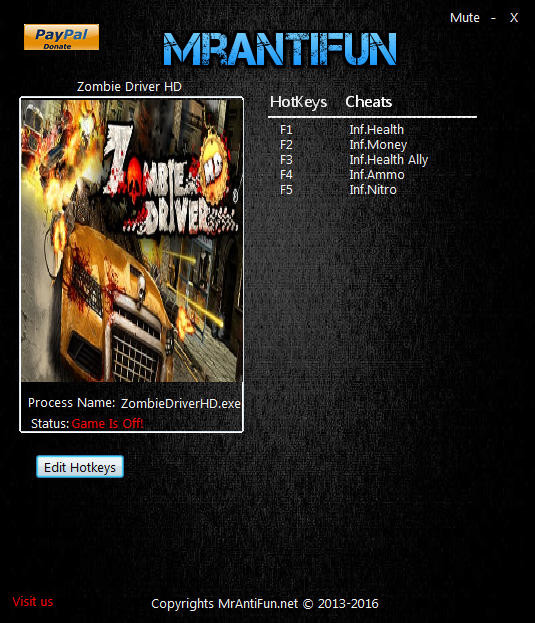 Трейнер +5 для версии 1.5.23 от MrAntiFun