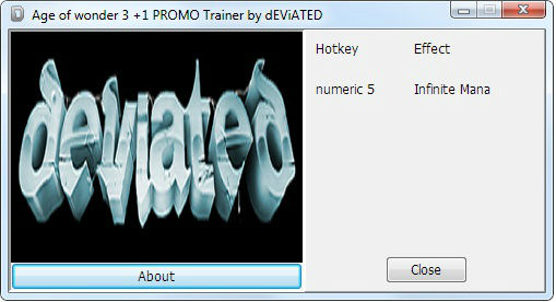 Трейнер +1 для версии 1.0 от dEViATED