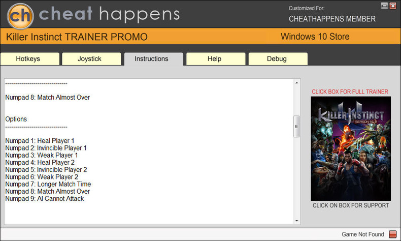 Трейнер +9 для версии 3.5.35000.1275778.r от Cheat Happens