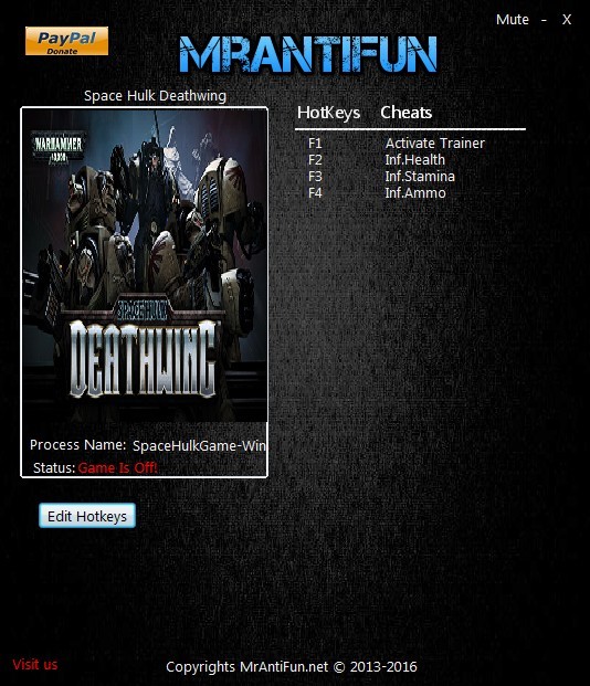 Трейнер +3 для версии 2.38 от MrAntiFun