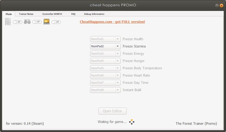 Трейнер +1 для версии Early Access v0.14 от CH