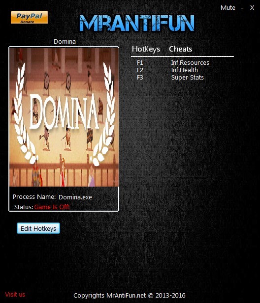 Трейнер +3 для версии 1.0.40 от MrAntiFun