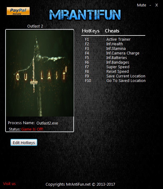 Трейнер +7 для версии 1.00 от MrAntiFun