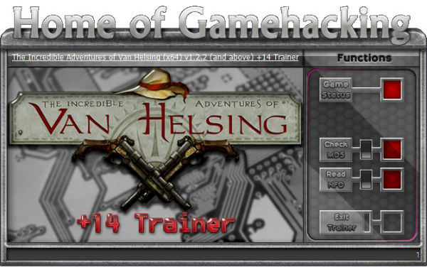 Трейнер +14 для версии 1.2.2 (Steam; x64) от HoG