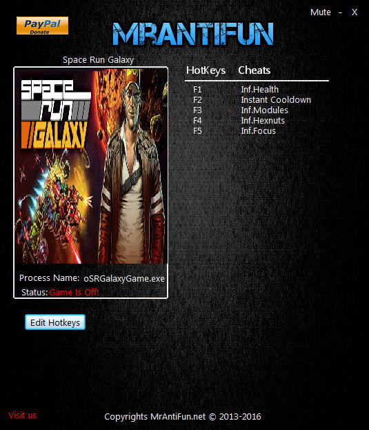 Трейнер +5 для версии 1.0.2.4617.5963 от MrAntiFun