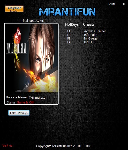 Трейнер +3 для версии от 05.07.2018 от MrAntiFun