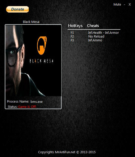 Трейнер +4 для версии 1.0 от MrAntiFun