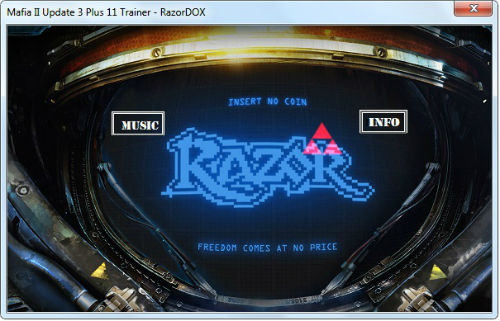 Трейнер +11 для версии 1.03 от Razor 1911