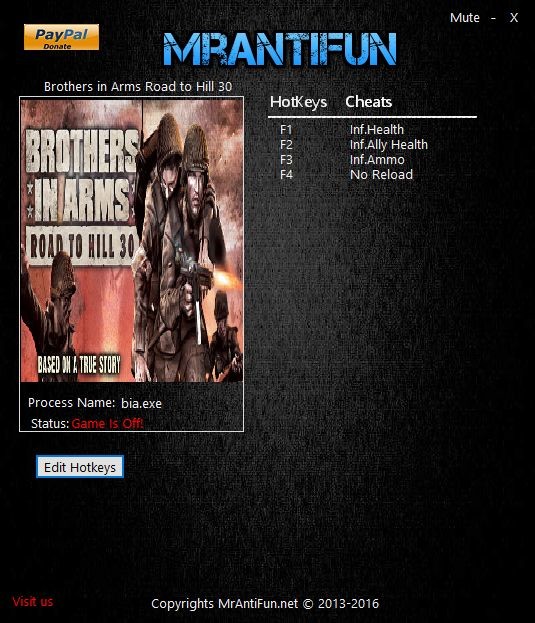 Трейнер +4 для версии 1.11 от MrAntiFun