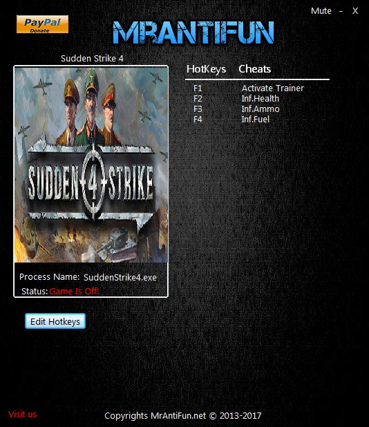 Трейнер +3 для версии Beta Build 17912 от MrAntiFun