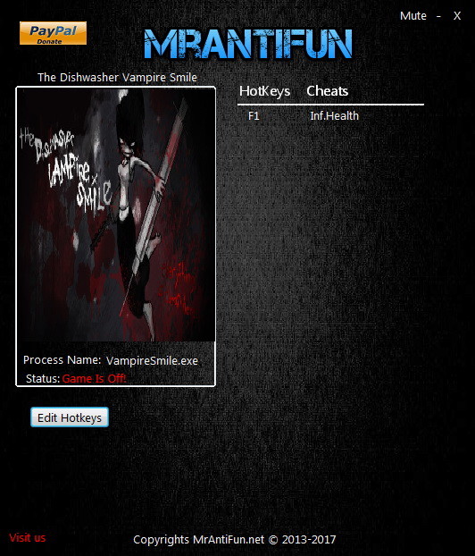 Трейнер +1 для версии 06.02.2017 от MrAntiFun