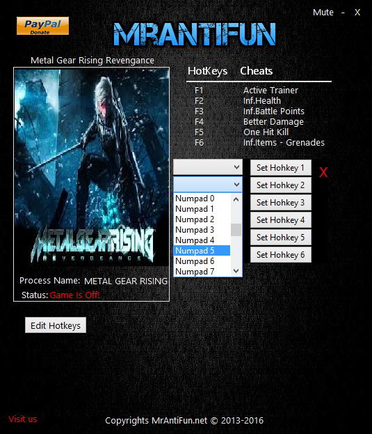 Трейнер +6 для версии 11.07.2016 от MrAntiFun