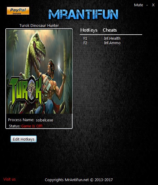 Трейнер +2 для версии 1.00 от MrAntiFun