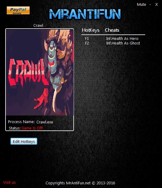 Трейнер +2 для версии 04.12.2017 от MrAntiFun