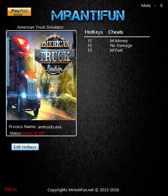 Трейнер +3 для версии 1.3.1.1 от MrAntiFun